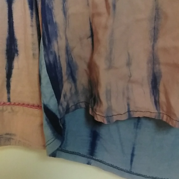 Soft Surroundings Shirt Tunic Medina Tye Dye Boho - Picture 5 of 5